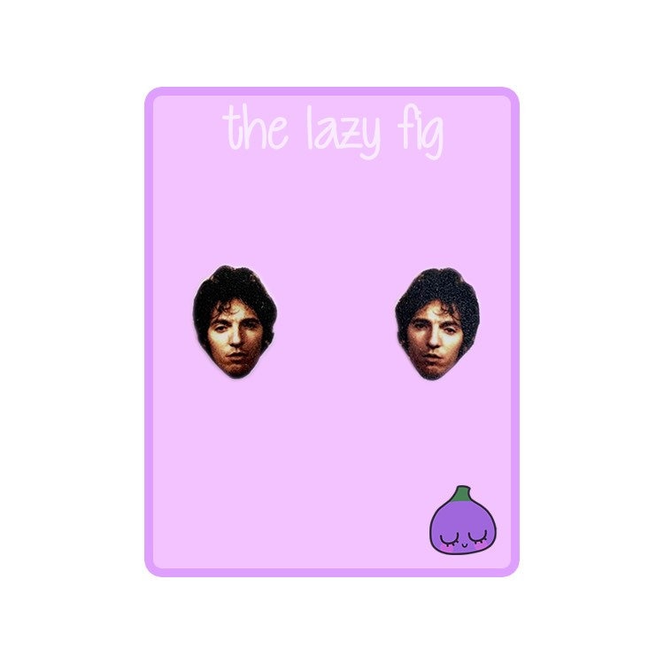 Bronze-Ohrringe - Ihre Wahl Von Ohrstecker Oder Baumeln Titan Ohrringe von thelazyfig