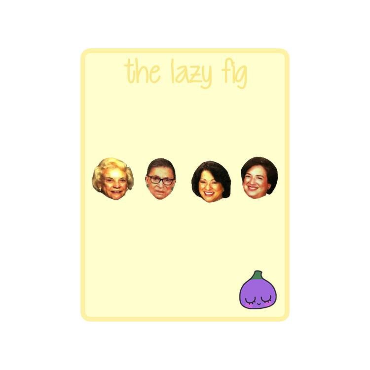 Richter Am Höchsten Gericht - Sandra Day O'connor, Ruth Bader Ginsburg, Sonia Sotomayor, Elena Kagan Perle Oder Ohrringe von thelazyfig