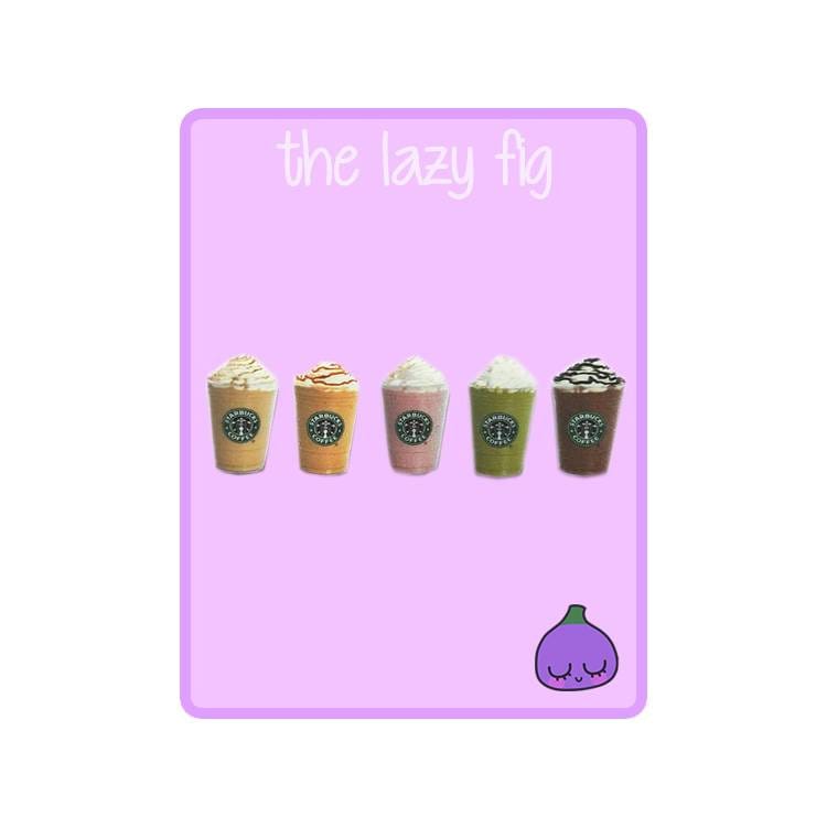 starbucks Frappuccino Ohrringe Titanium Ohrstecker Oder Baumeln von thelazyfig