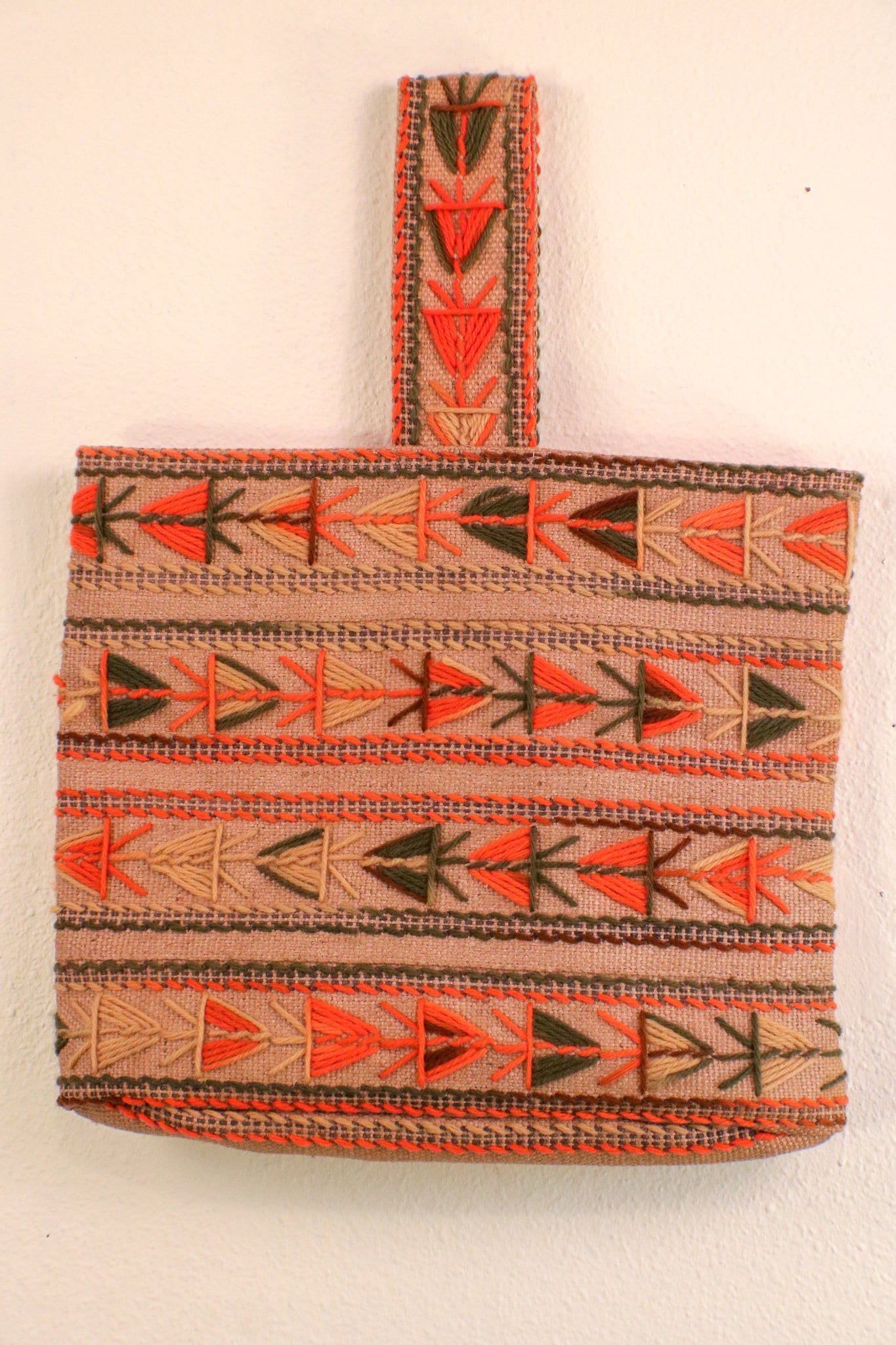 1970Er Jahre Bauernmarkt Tasche Korb Handgemachte Vintage von thelivingroomvintage