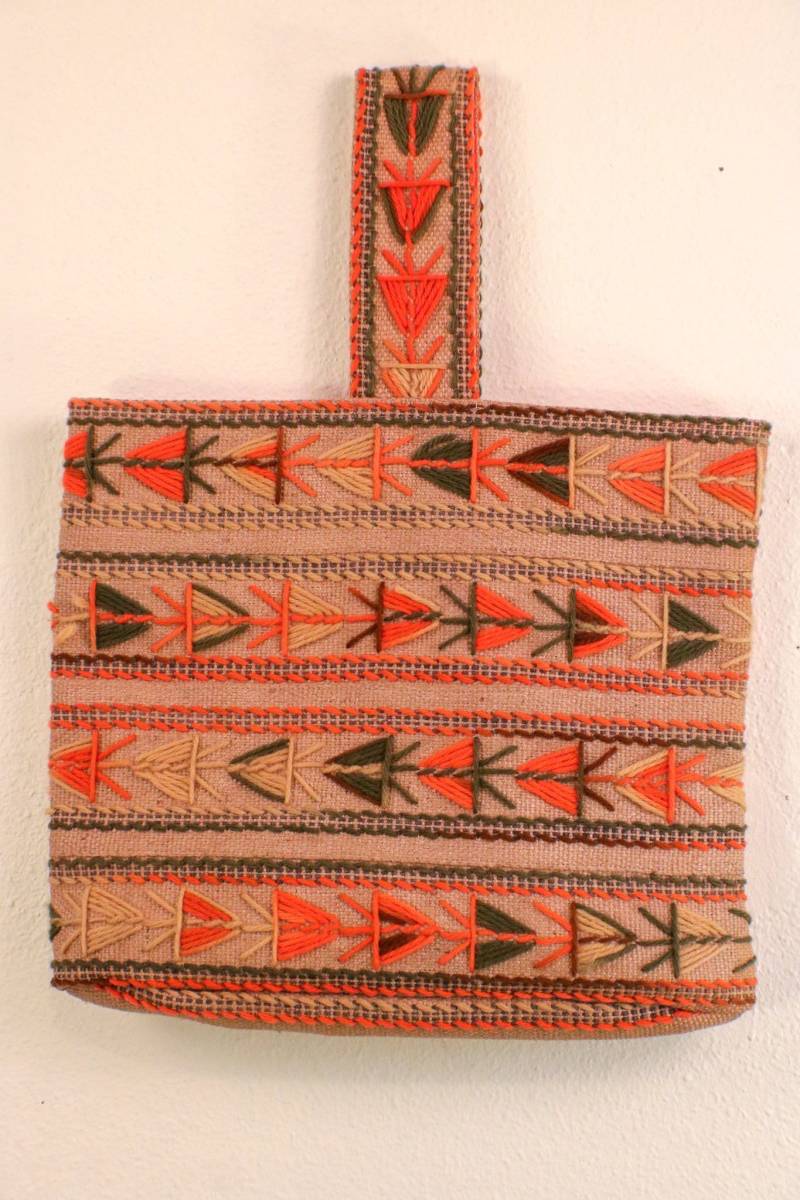 1970Er Jahre Bauernmarkt Tasche Korb Handgemachte Vintage von thelivingroomvintage