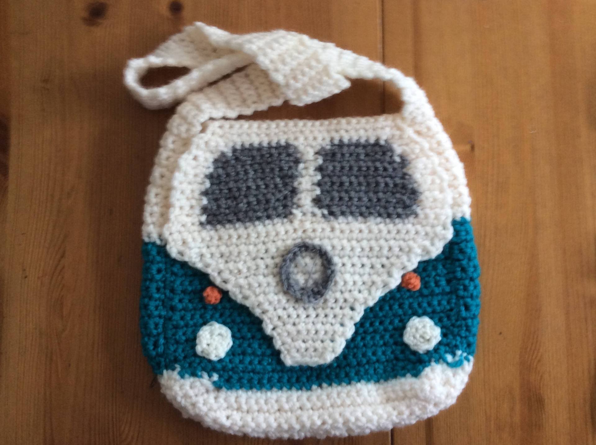 Gehäkelte Vw Camper Van Tasche Gehäkelte Vw Camper Van Tasche von theloveofwool