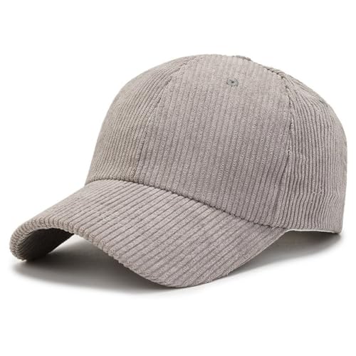 thematys Baseballcap Cord - Hochwertige Denim Schirmmütze, Verstellbar Herren und Damen, Perfekt für Sonnenschutz im Sommer und Wärme im Winter (DE/NL/SE/PL, Alphanumerisch, Einheitsgröße, Style002) von thematys