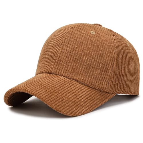 thematys Baseballcap Cord - Hochwertige Denim Schirmmütze, Verstellbar Herren und Damen, Perfekt für Sonnenschutz im Sommer und Wärme im Winter (DE/NL/SE/PL, Alphanumerisch, Einheitsgröße, Style004) von thematys