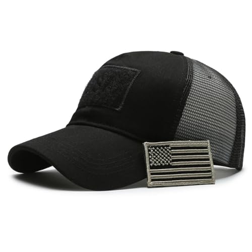 thematys Trucker Cap 'USA' – Stylische & Verstellbare Baseball-Kappe mit Mesh-Einsatz, Ideal für Damen & Herren, Perfekt für Sommer von thematys