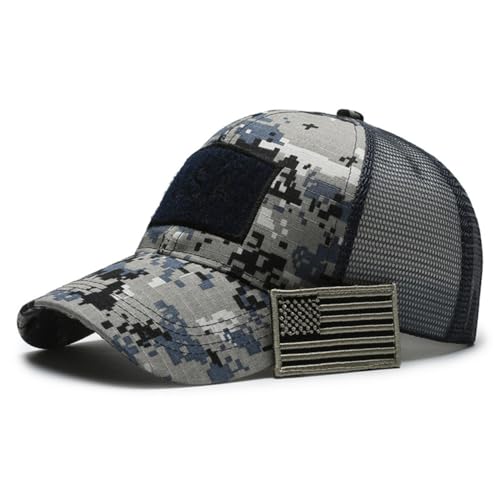 thematys Trucker Cap 'USA' – Stylische & Verstellbare Baseball-Kappe mit Mesh-Einsatz, Ideal für Damen & Herren, Perfekt für Sommer von thematys