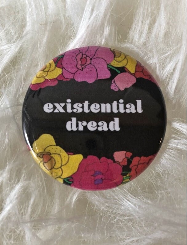 Existenzielle Dread Knopf Existenzielle Dread Knopf von themedialuna