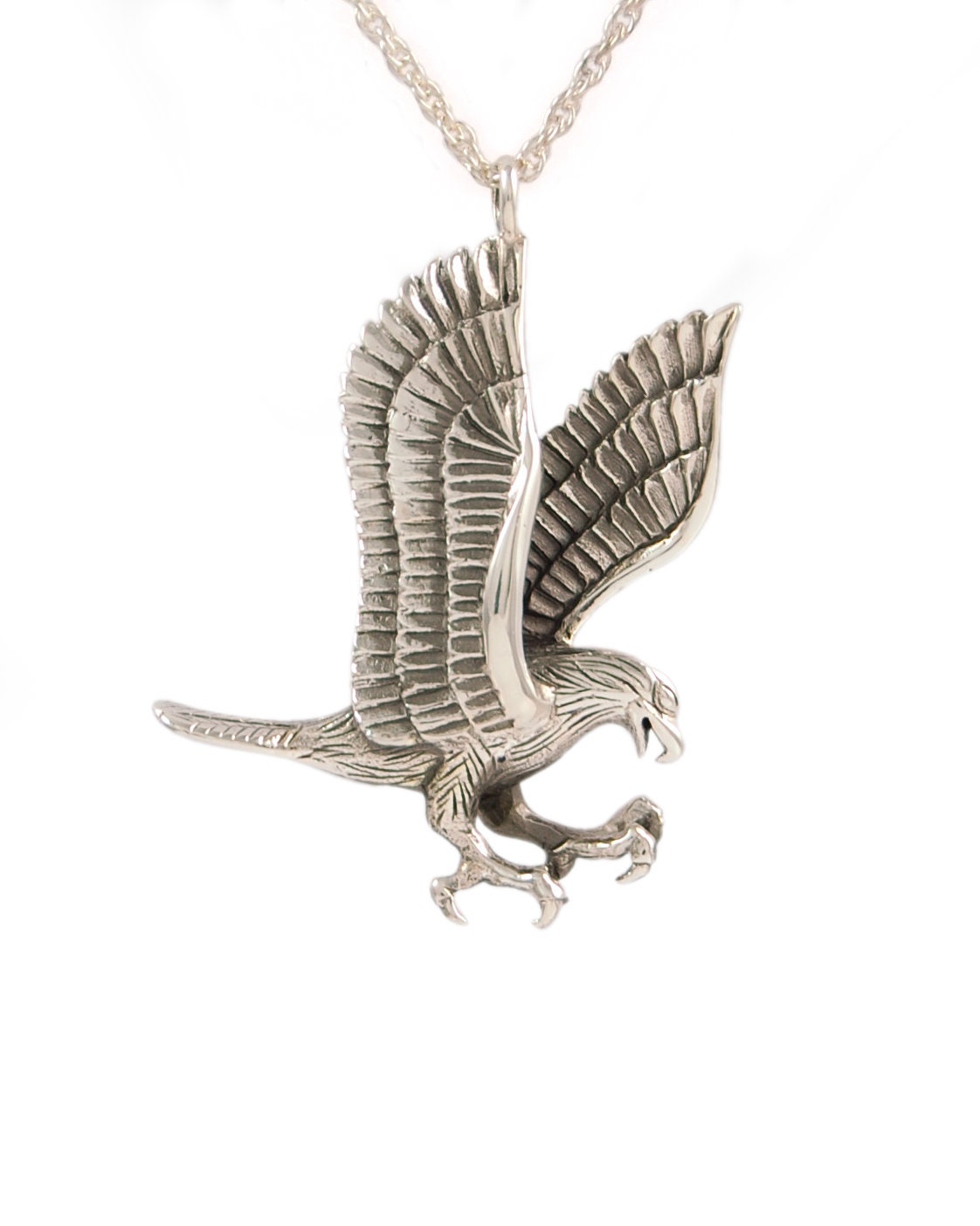 Einäscherung Adler Anhänger-Urne Halskette-Memorial Schmuck-Asche Halskette-Einäscherung Medaillon-Memorial Geschenk-Einäscherung Schmuck von thememoryboutique