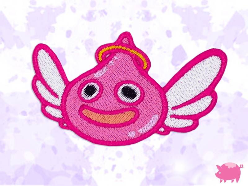 Dragonquest Angel Slime Aufbügler, Patch von thepigpatch