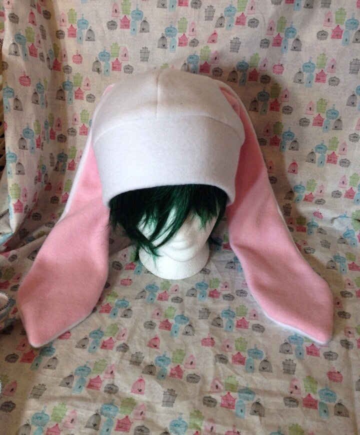 Fleece Hasenmütze - Wählen Sie Ihre Farbe von thepinkcastle