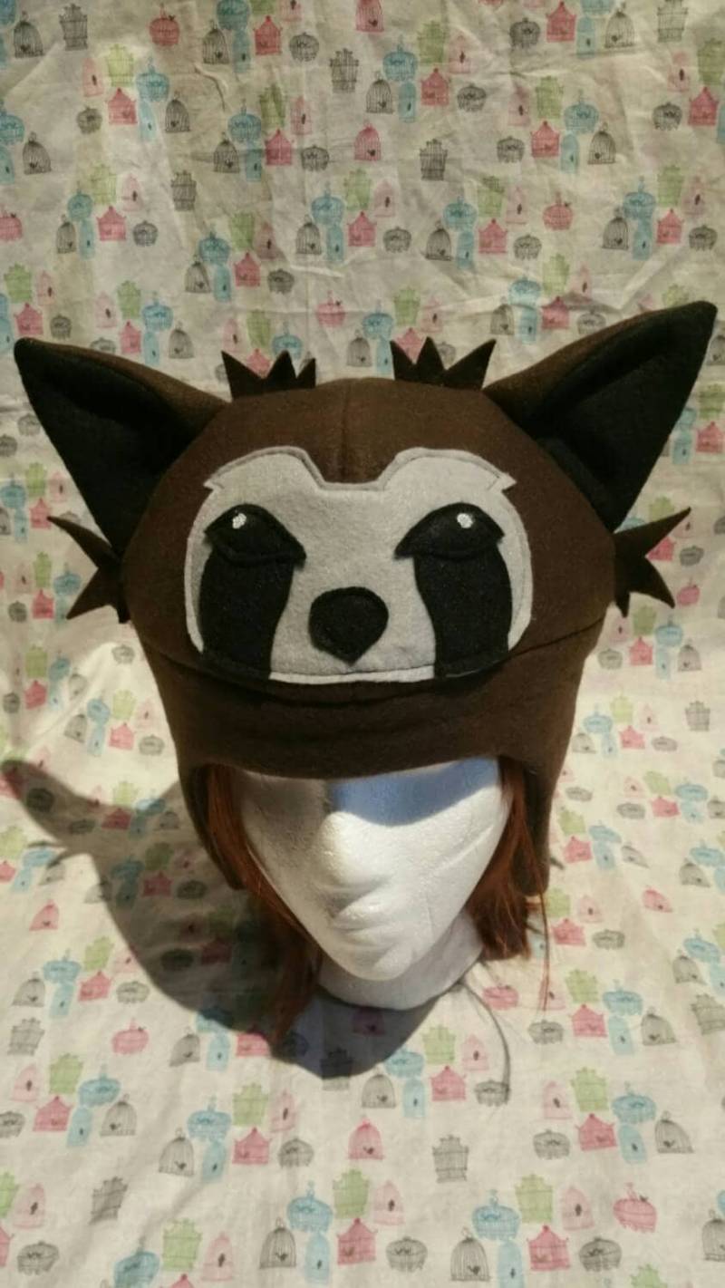 Rocket Raccoon Von Guardians Of The Galaxy Inspirierte Handgemachte Fleece-Mütze von thepinkcastle