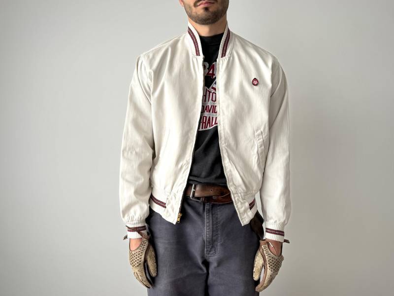 1960Er Jahre Vintage Usa Sportswear Leichte Bomberjacke von thepuregarb