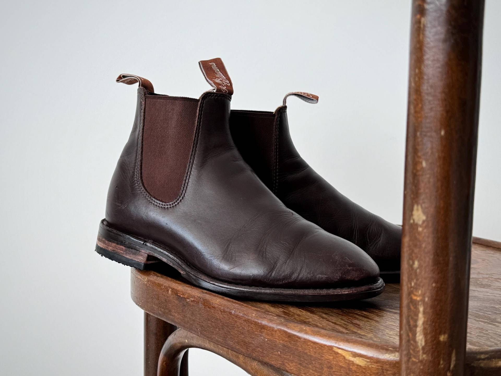 R.m. Williams Comfort Craftsman Braune Herren Schnür-stiefel Grösse 39 | 23, 5 cm von thepuregarb