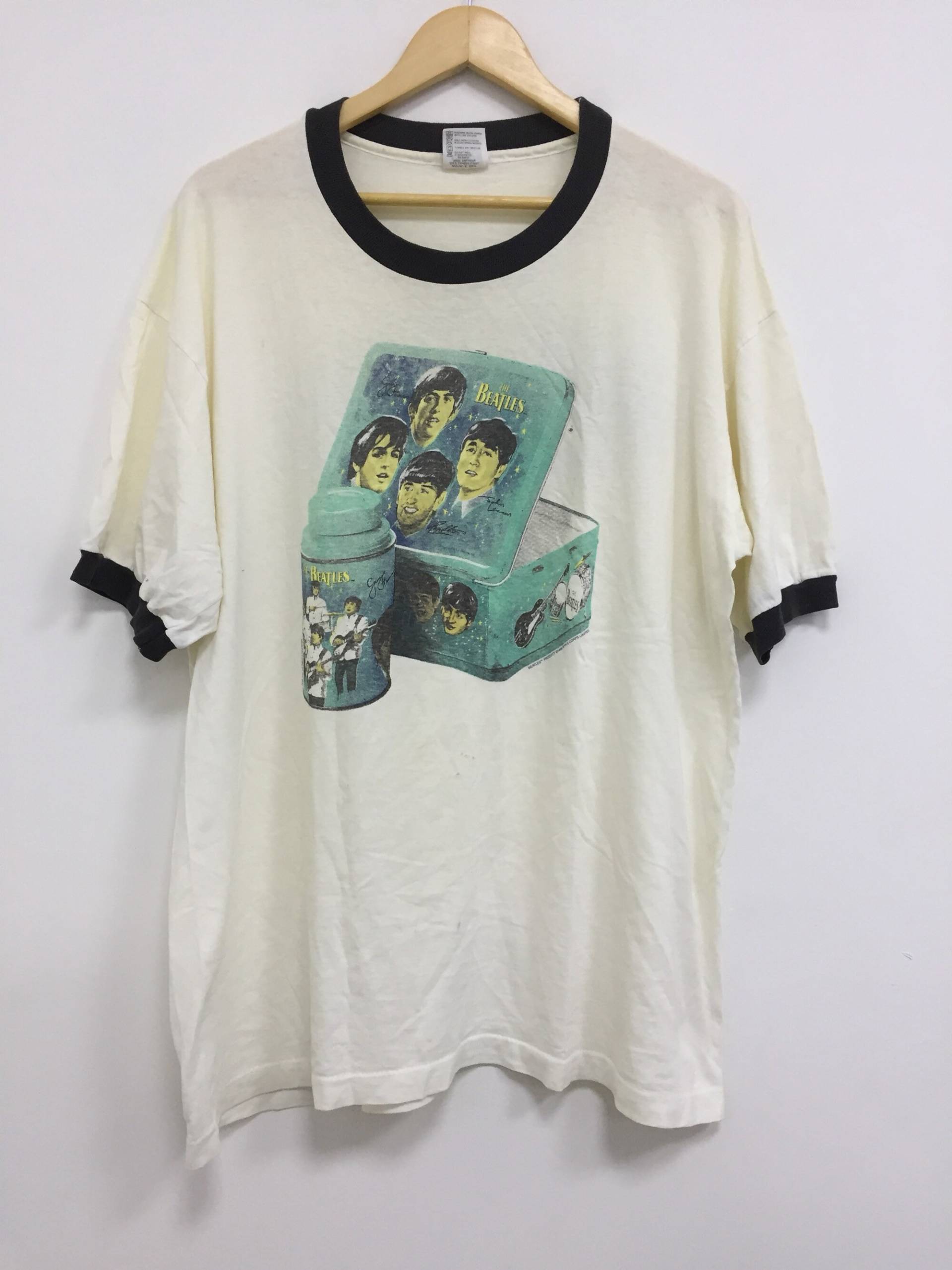 Super Selten Vintage 90Er Jahre The Beatles Ringer Shirt Größe S Psychedelic Musik Rolling Stones Led Zeppelin Pink Floyd Queen Bob Dylan Super Selten Vintage 90Er Jahre The Beatles Ringer Shirt Größe S Psychedelic Musik Rolling Stones Led Zeppelin Pink Floyd Queen Bob Dylan von thepurixvintage