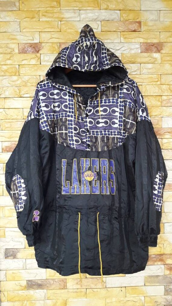 Vintage 80Er Jahre La Lakers Nba Team Windbreaker Half Button Size L Vintage 80Er Jahre La Lakers Nba Team Windbreaker Half Button Size L von thepurixvintage