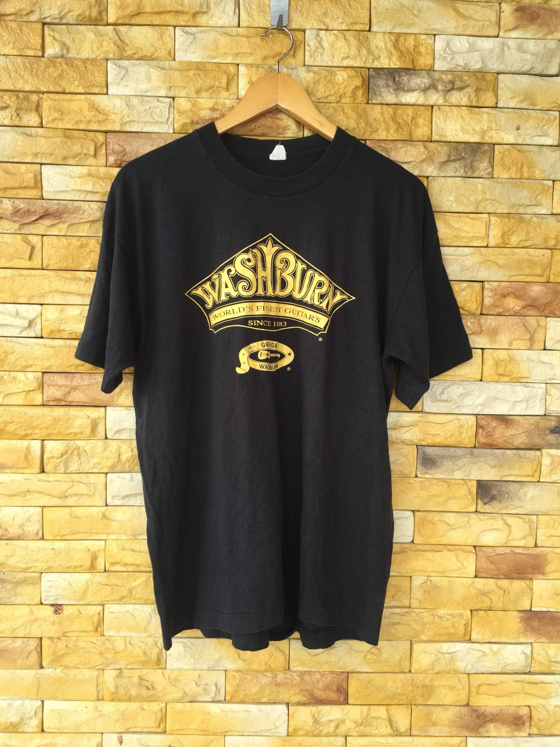Vintage 80Er Washburn Weltbestes Gitarren Large Size Shirt Vintage 80Er Washburn Weltbestes Gitarren Large Size Shirt von thepurixvintage