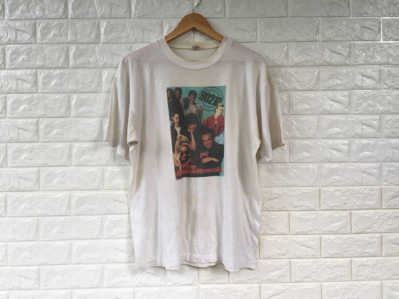Vintage 90Er Jahre Beversy Hills 90210 Film Der Soundtrack Tshirt Größe Large von thepurixvintage