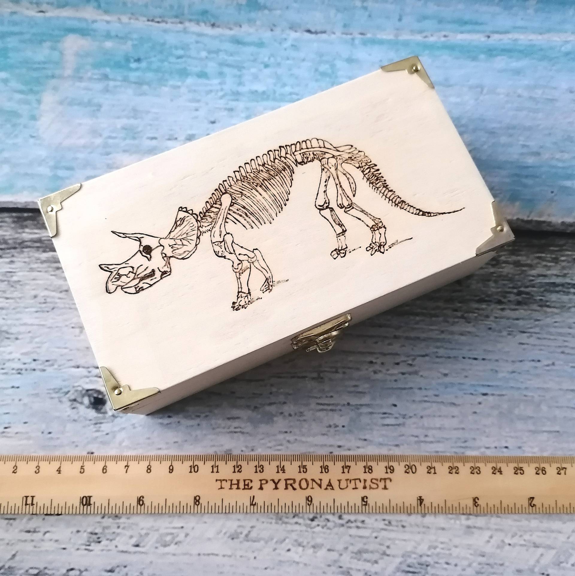 Schmuckkästchen/- Dinosaurier Skelett Fossil Schmuckkästchen/- Dinosaurier Skelett Fossil von thepyronautist
