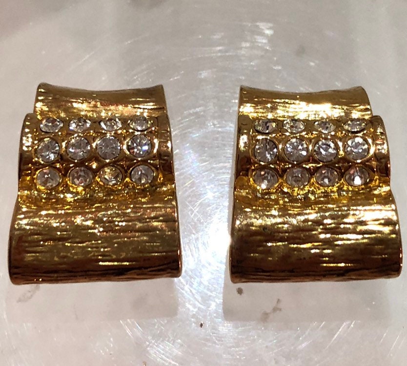 Vintage Strass-Ohrringe von theserendipityandcie