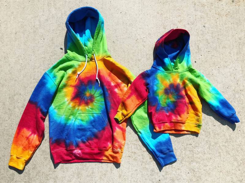 Tie Dye Hoodie - Passender Für Erwachsene Und Kinder Mama Ich Papa Super Weich Hippie Größen 2T 4xl Tie Dye Hoodie - Passender Für Erwachsene Und Kinder Mama Ich Papa Super Weich Hippie Größen 2T 4xl von thetiedyehippie