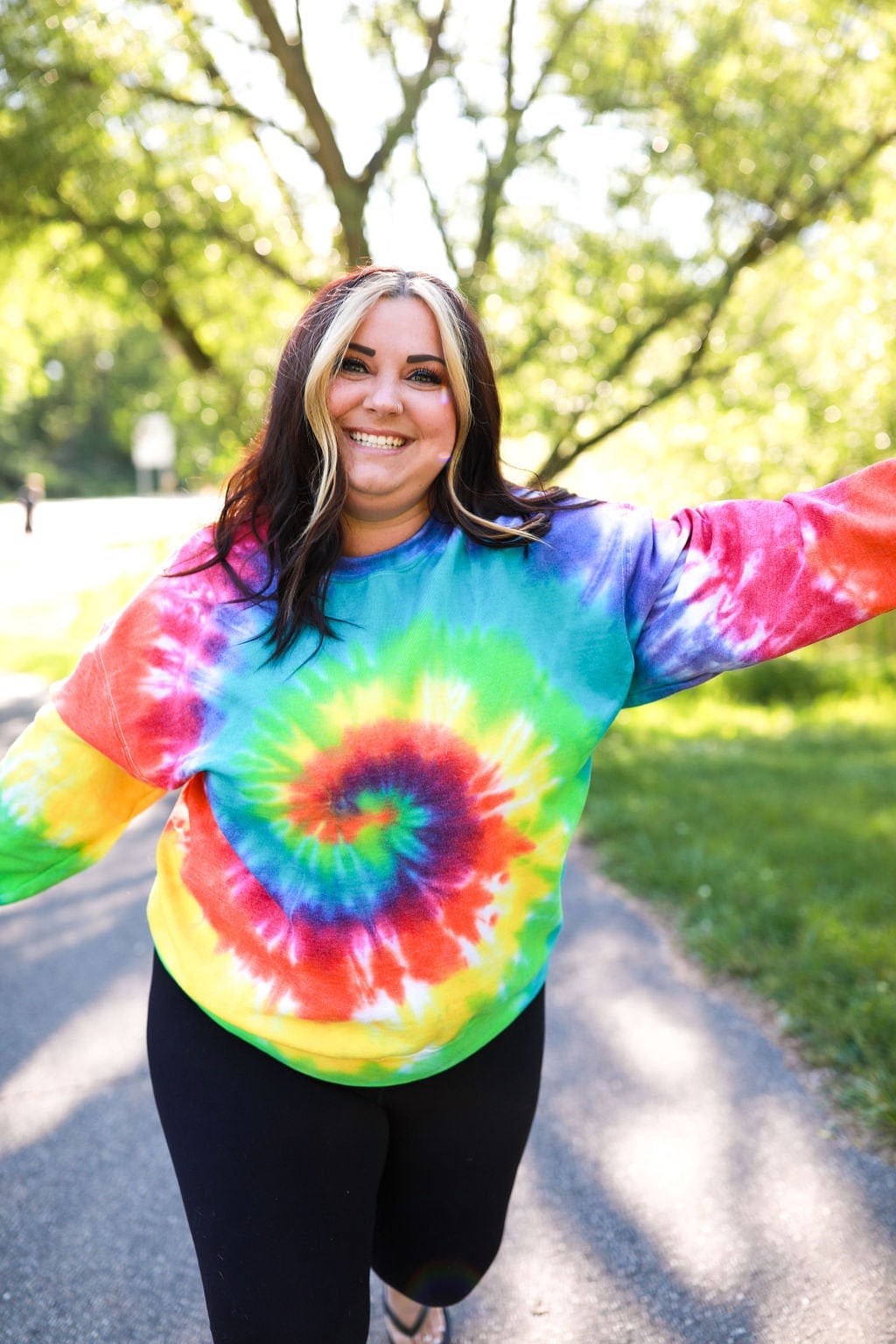 Tie Dye Sweatshirt - Herren Damen Handmade Michigan Made Hippie Tie Dye Sweatshirt - Herren Damen Handmade Michigan Made Hippie von thetiedyehippie