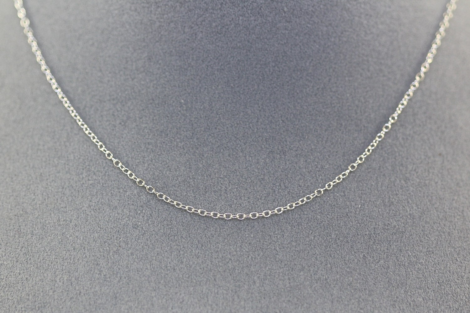 24 "Silber Kette - Fertige Silber Einfache Sterling 24 "Silber Kette - Fertige Silber Einfache Sterling von thetimeoutcollection
