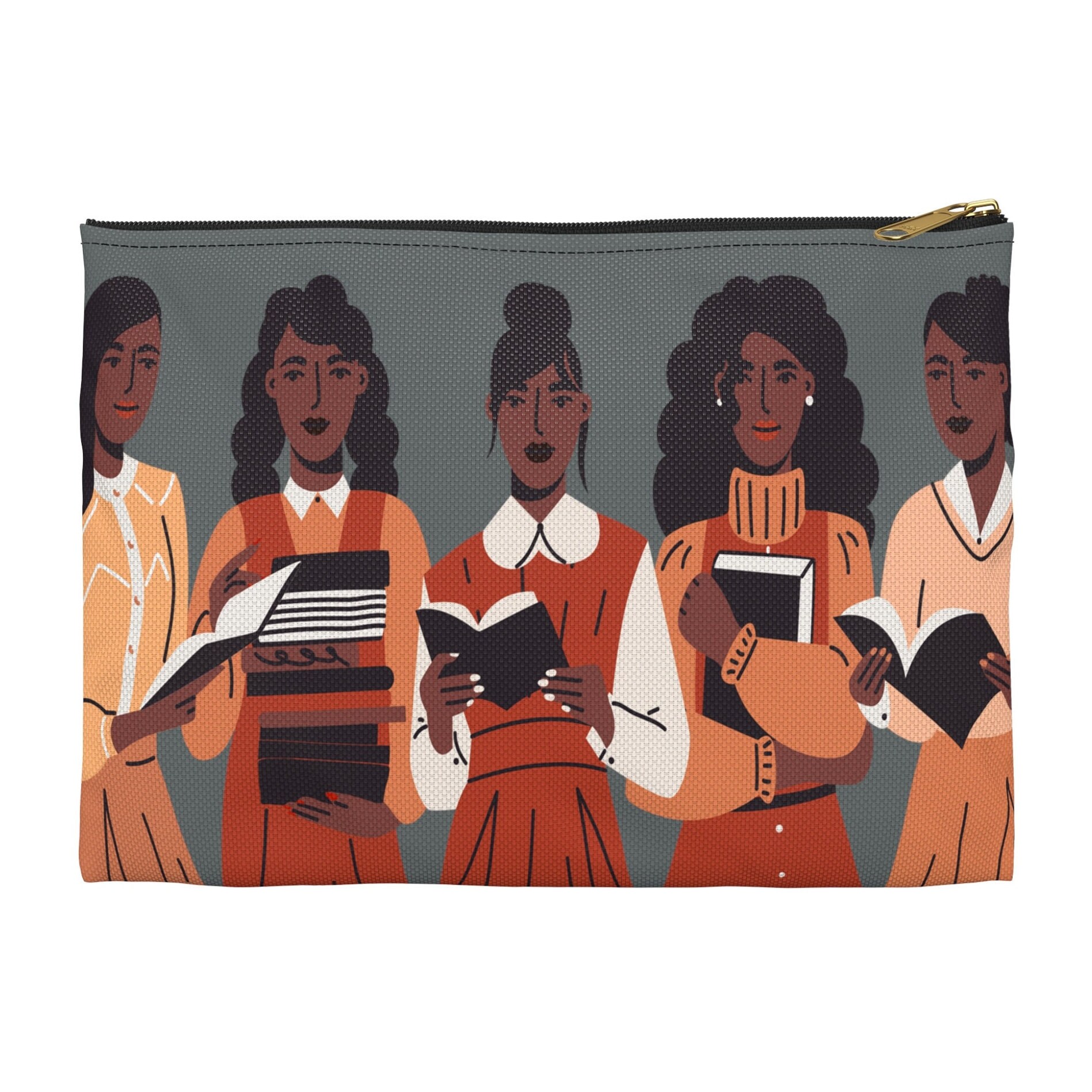 Brauner Leser Accessoire Beutel - Schwarze Frauen Lesen Mädchen Kunst Begabt Und Schwarz Geschenk Für Bücherwurm Geschenke Stiftetasche Brauner Leser Accessoire Beutel - Schwarze Frauen Lesen Mädchen Kunst Begabt Und Schwarz Geschenk Für Bücherwurm Geschenke Stiftetasche von thetrinigee