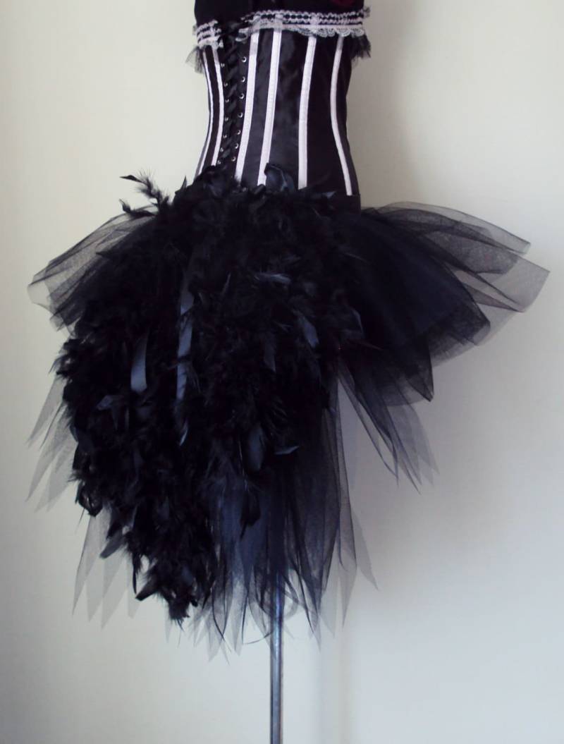 Neu Black Swan Tutu Rock Burlesque Halloween Alle Größen An Der Kasse Verfügbar von thetutustoreuk