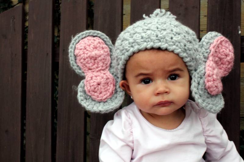 Baby/Kleinkind/Elefantenmütze #15-03U von thewhimsicalelephant