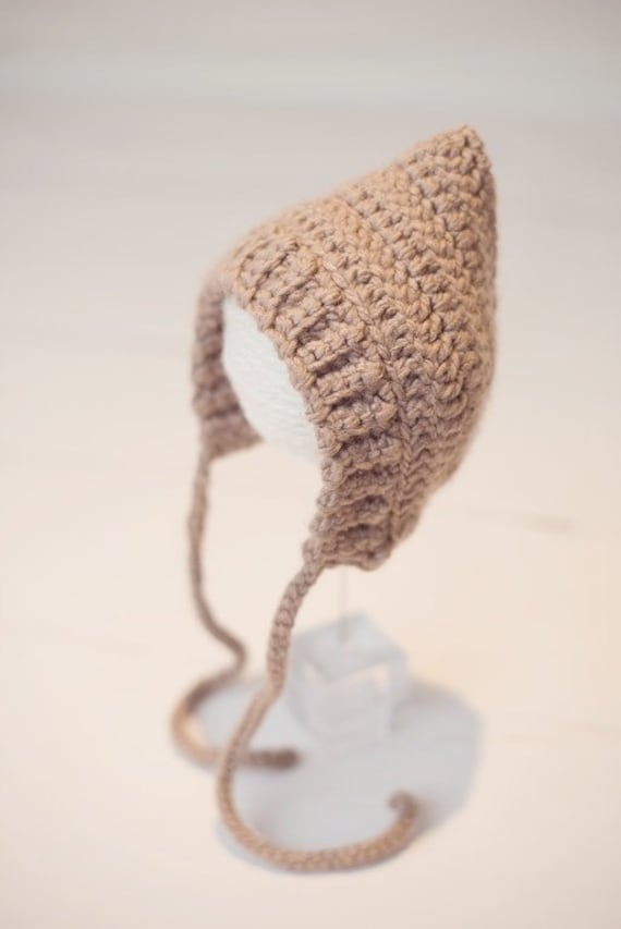 Neugeborene/Baby/Weiche Chunky Pixie Bonnet #14F3A von thewhimsicalelephant