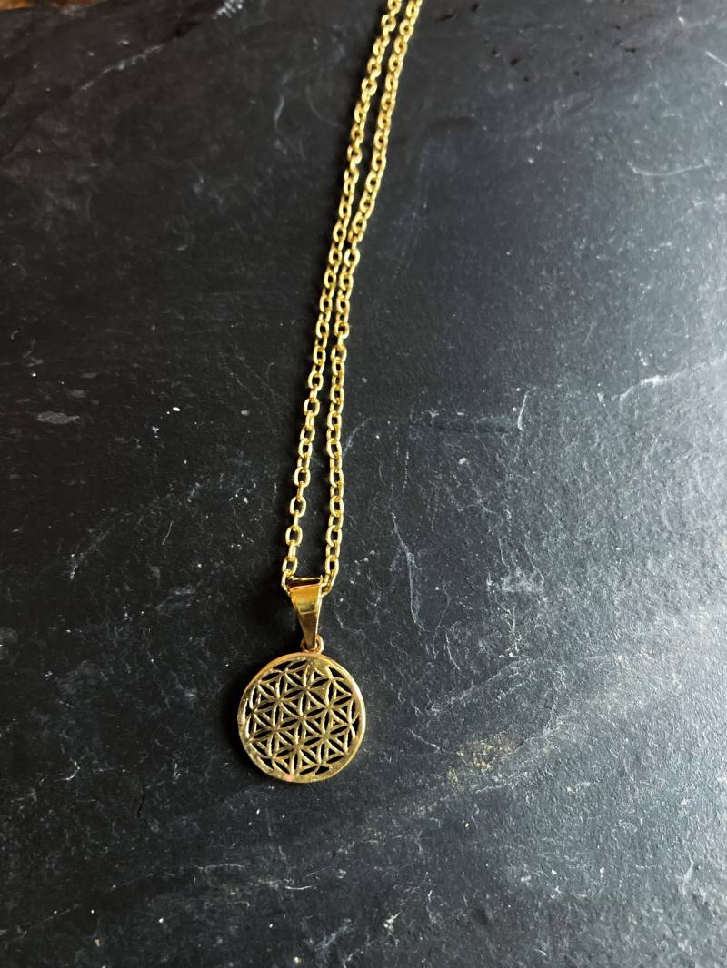 Blume Des Lebens | Kette Messing von thewildfolkBOHO