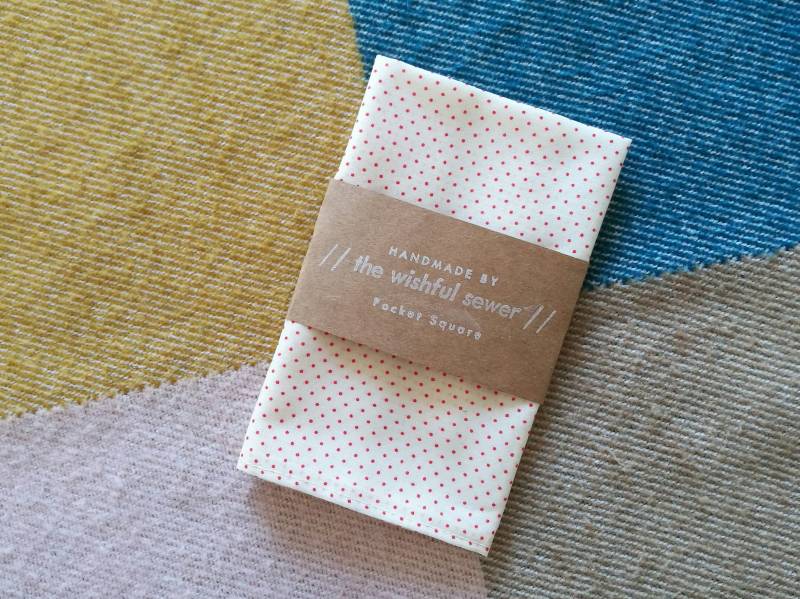 Rot Gepunktet Herren Tasche Platz/Baumwolle Polka Dot Hochzeit Taschentuch Rot Gepunktet Herren Tasche Platz/Baumwolle Polka Dot Hochzeit Taschentuch von thewishfulsewer