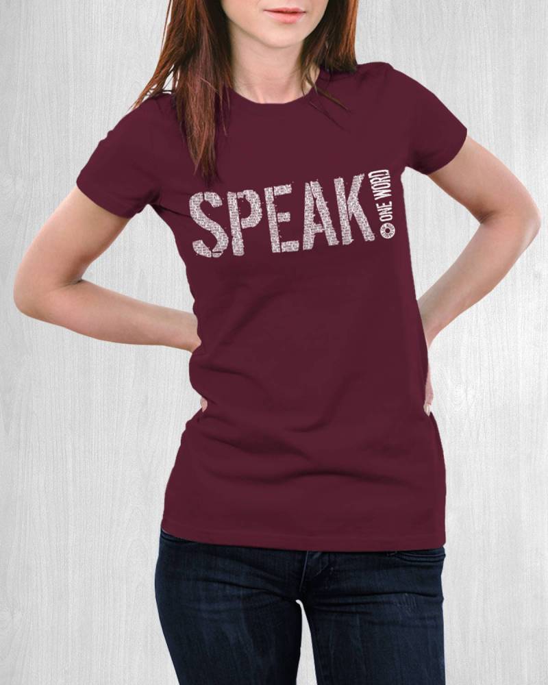 Frauen "Speak" Für Wechsel T-Shirt -Speak Handeln Stand Frauen "Speak" Für Wechsel T-Shirt -Speak Handeln Stand von thewordchanges