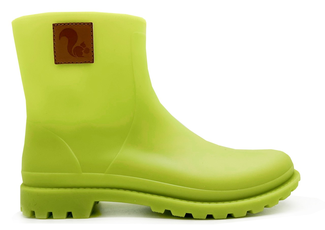 BIO RAINBOOT | thies | vegane Regenstiefel | lime 36 von thies