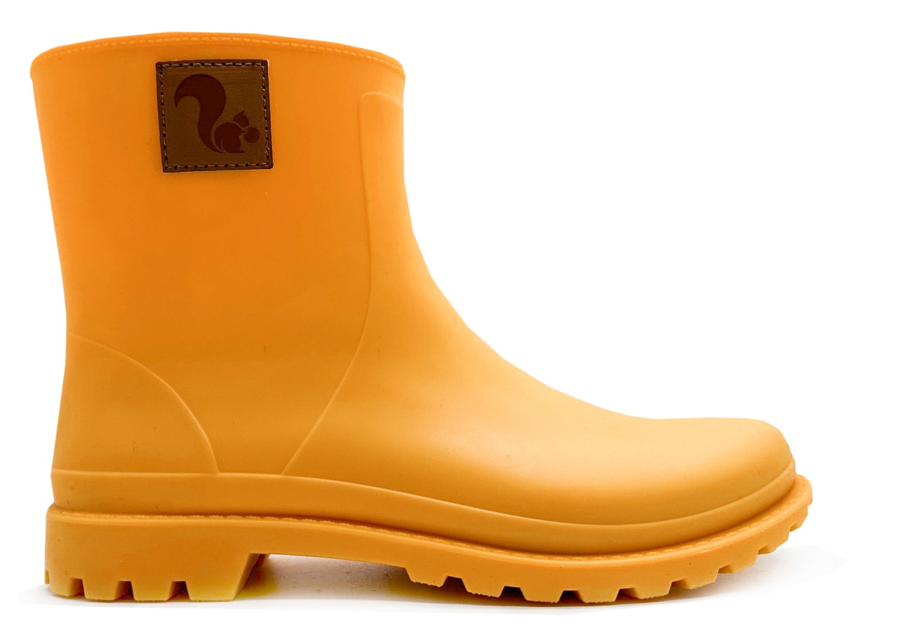 BIO RAINBOOT | thies | vegane Regenstiefel | orange juice 37 von thies