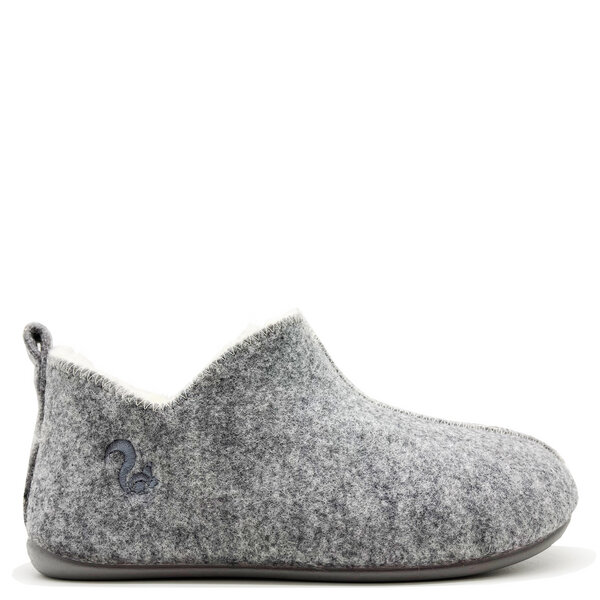 Hausschuh Slipper Boot "thies ®", echte Wolle und Bio-Schurwolle, fair produziert von thies