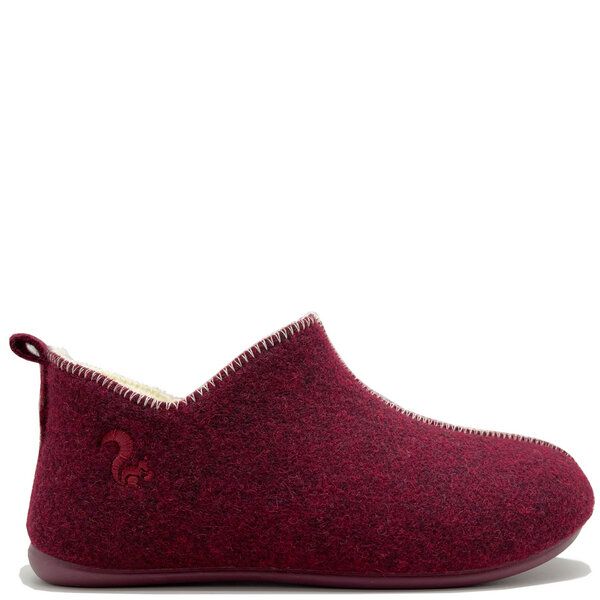 Hausschuh Slipper Boot "thies ®", echte Wolle und Bio-Schurwolle, fair produziert von thies