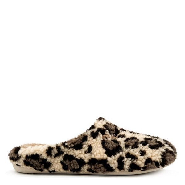 Hausschuh "thies ® Rec Leo Teddy Slipper" aus rec. Teddy Fell von thies