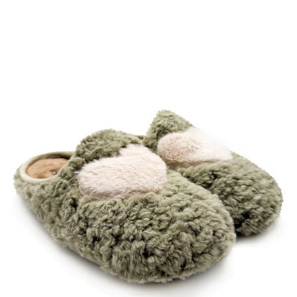 Rec Fluffy Heart Slipper von thies ® aus recyceltem PES von thies