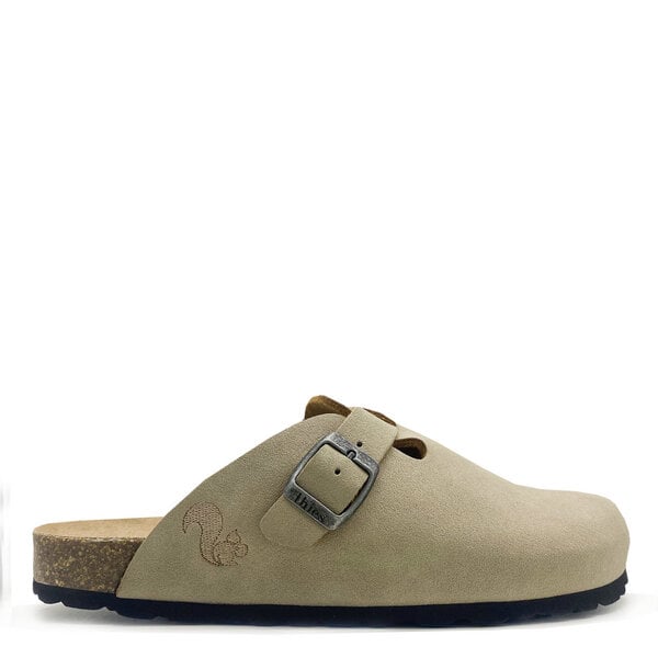 Vegane thies ® Eco Bio Clogs aus rec. PET mit Kork-Tieffussbett Men von thies