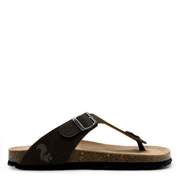 Vegane "thies ® Eco Palm Thong Sandale" aus recycelter Palme, fair produziert von thies