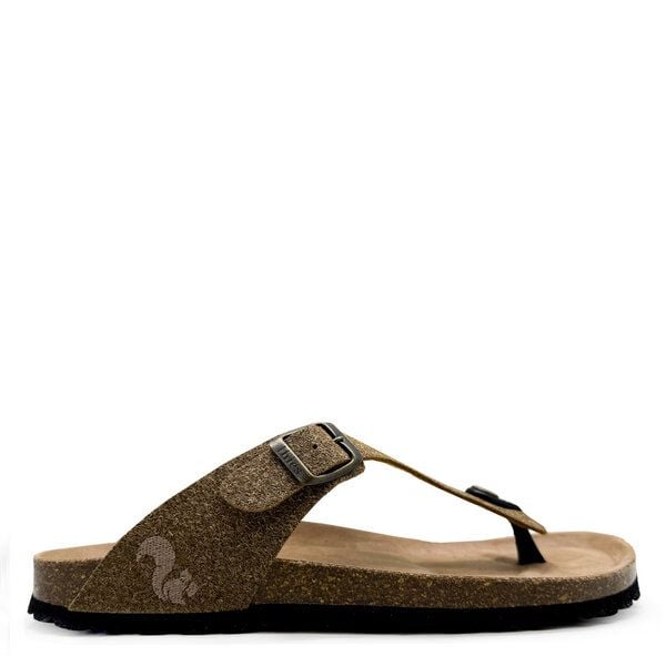 Vegane "thies ® Eco Palm Thong Sandale" aus recycelter Palme, fair produziert von thies
