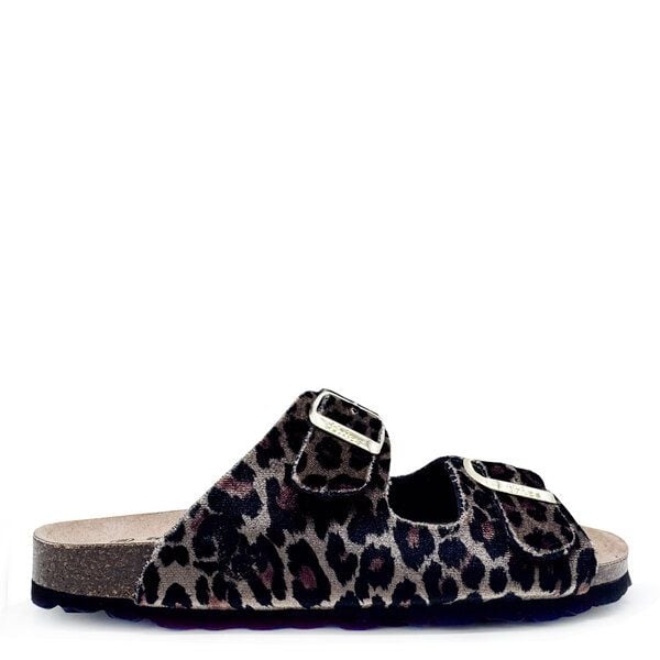 Vegane "thies ® Rec Velvet Leo Sandale" aus rec. PES von thies