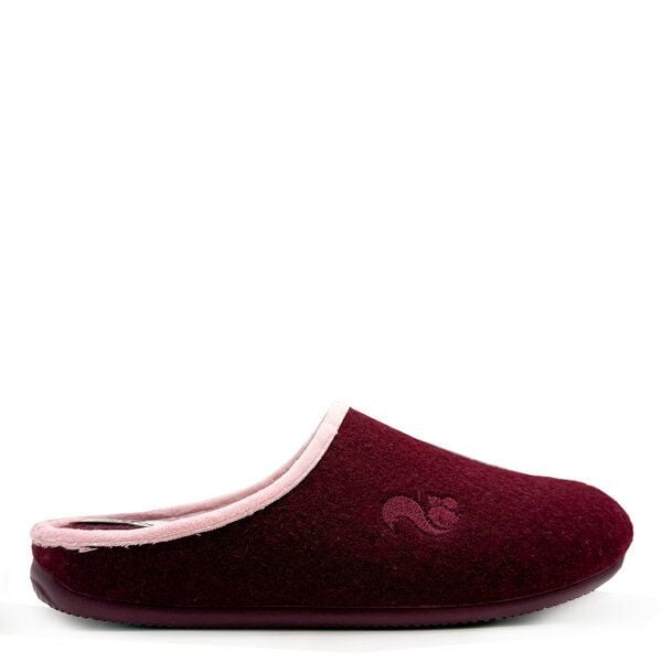Veganer Slipper "thies ® PET Piping" aus weichem Filz von thies