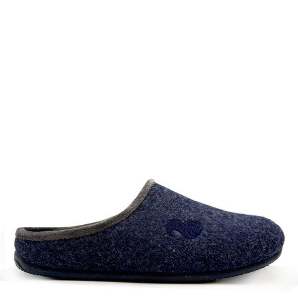 Veganer Slipper "thies ® PET Piping" aus weichem Filz von thies