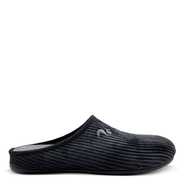 Veganer "thies ® Eco Cord Slipper" aus zertifiziertem recyceltem PES Cord von thies