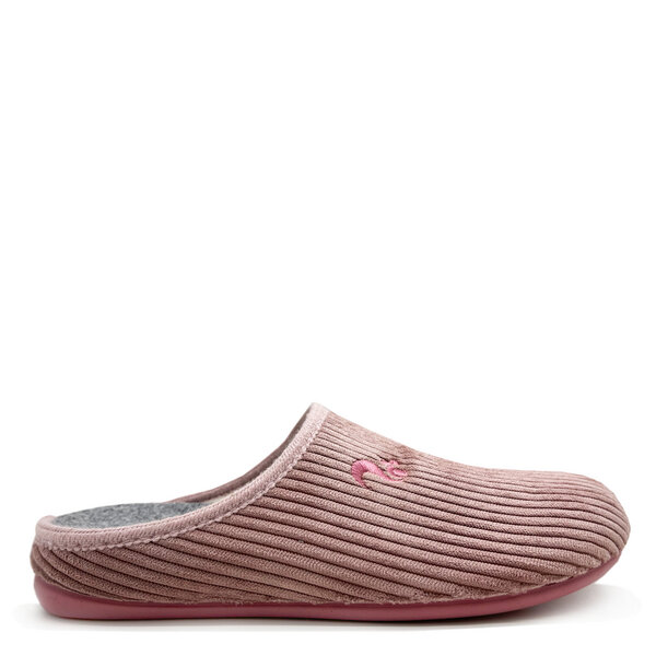 Veganer "thies ® Eco Cord Slipper" aus zertifiziertem recyceltem PES Cord von thies