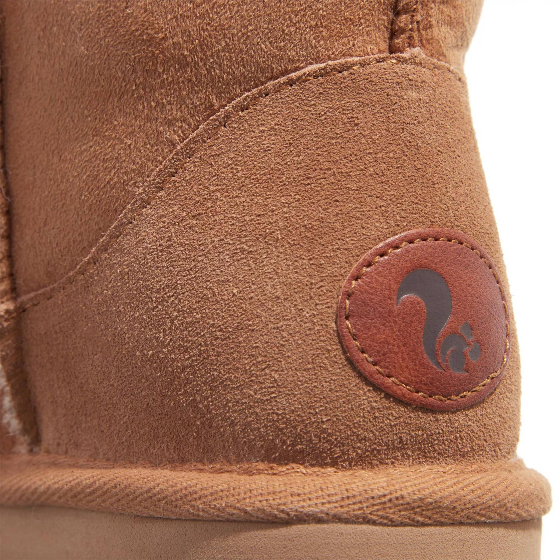 thies Sneakers - thies 1856 ® Classic Sheepskin boot cashew (W) - Gr. 38 (EU) - in Braun - für Damen von thies