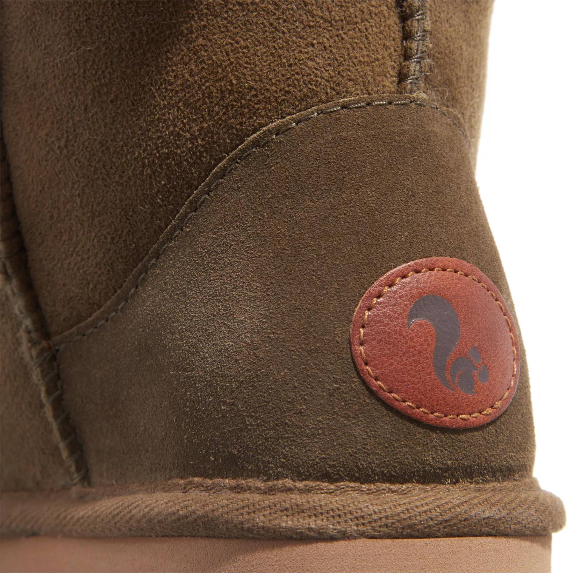 thies Sneakers - thies 1856 ® Classic Sheepskin boot olive (W) - Gr. 38 (EU) - in Grün - für Damen von thies