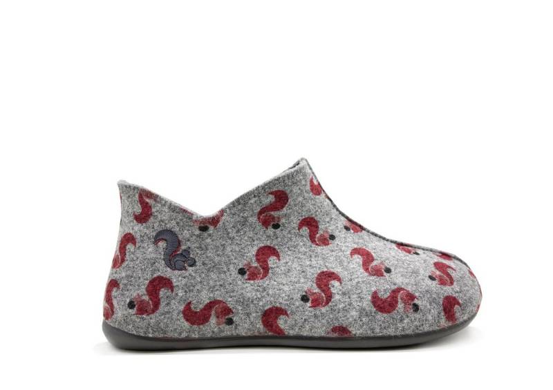 thies 1856 ® Kids PET Squirrel Slipper Boot Slipper Vegan von thies